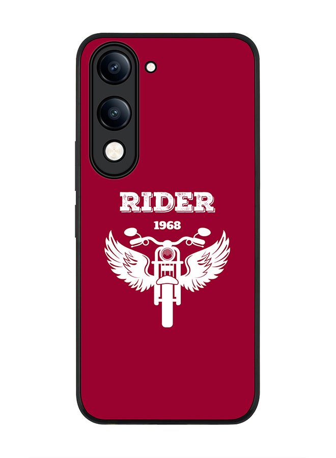 For vivo Y04 / Y29t 5G Case,Slim fit Camera Protection, Shockproof Thin Phone cover  - Rider 1968